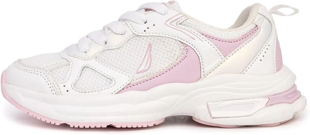 Nautica Kids Boys & Girls Athletic Sneakers - Chunky Cushion Heel Running & Hiking Shoes (Lace-Up/Bungee Slip-On) (Big Kid/Little Kid/Toddler)