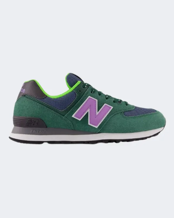 New Balance 574 Men Lifestyle Espadrilles Green/Purple U574Wh2-D