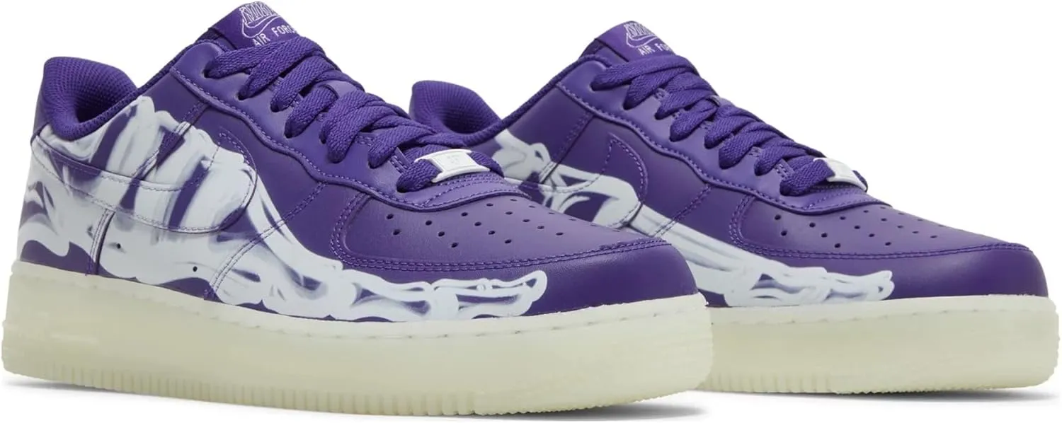 NIKE Air Force 1 '07 An20 Men's Basketball Shoes, Court Purple, 45 EU, Purple Court, 11 AU