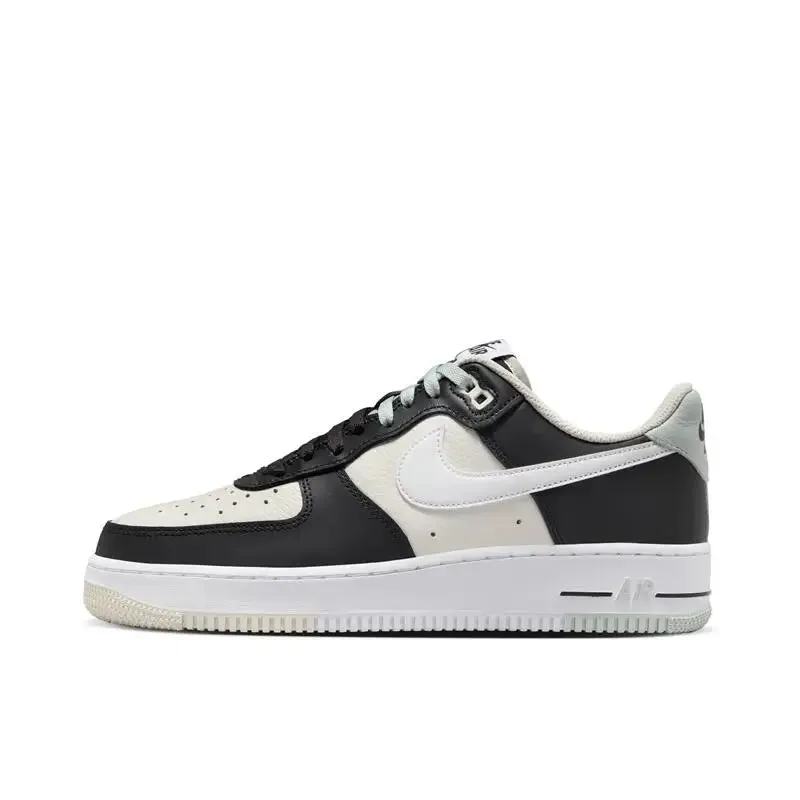 Nike Air Force 1 '07 Comfortable Sports Non-slip Low-top Sneakers Unisex Skateboarding Shoes White and Blue