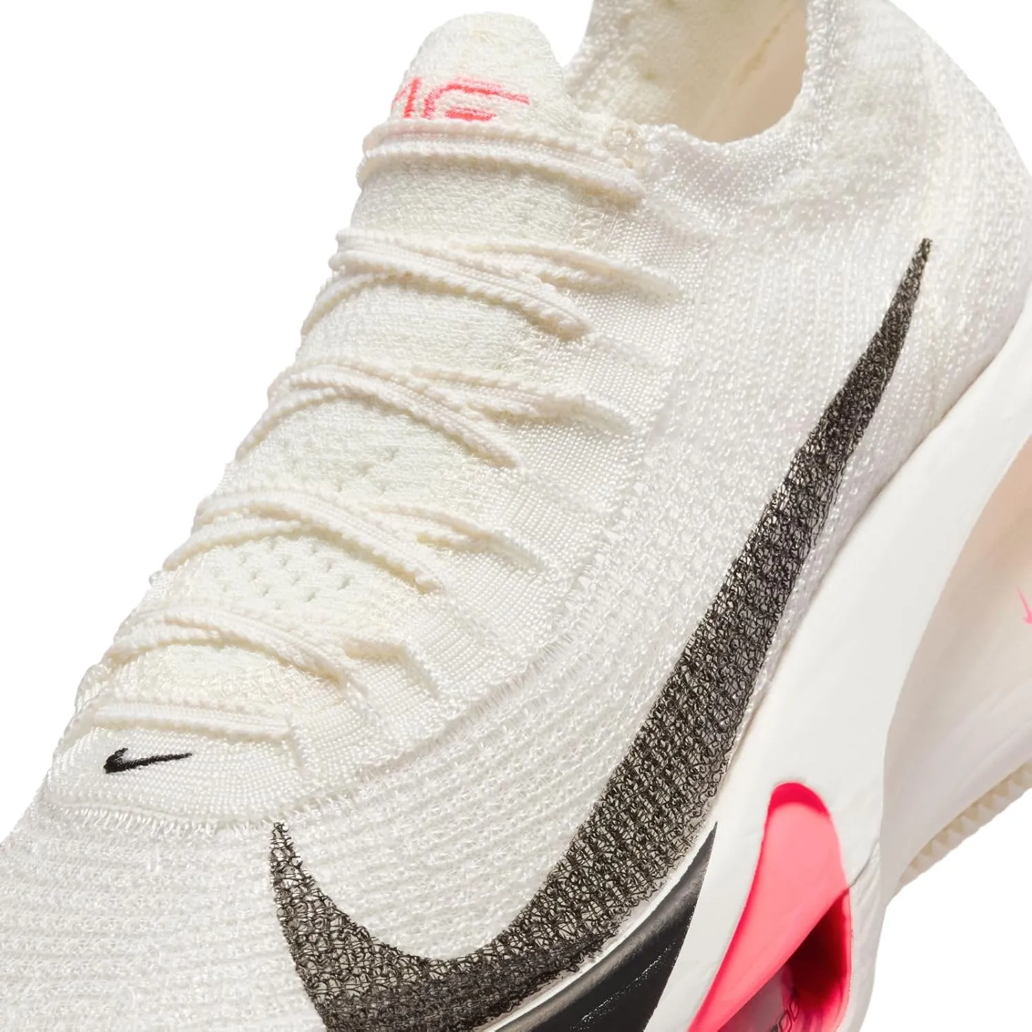 Nike Alphafly 3 Women's Road Racing Shoes (FD8315-100, White/Purp)