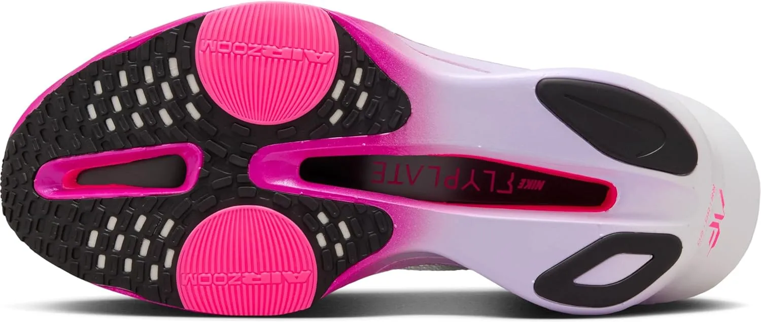Nike Alphafly 3 Women's Road Racing Shoes (FD8315-100, White/Purp)