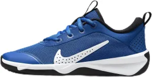 Nike Omni Multi-Court Big Kids' Indoor Court Shoes (DM9027-403, Game Royal/Black/White) Size 4.5