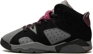 Nike Preschool Air Jordan 6 Retro PS Bordeaux, Black/Light Graphite/Dark Grey
