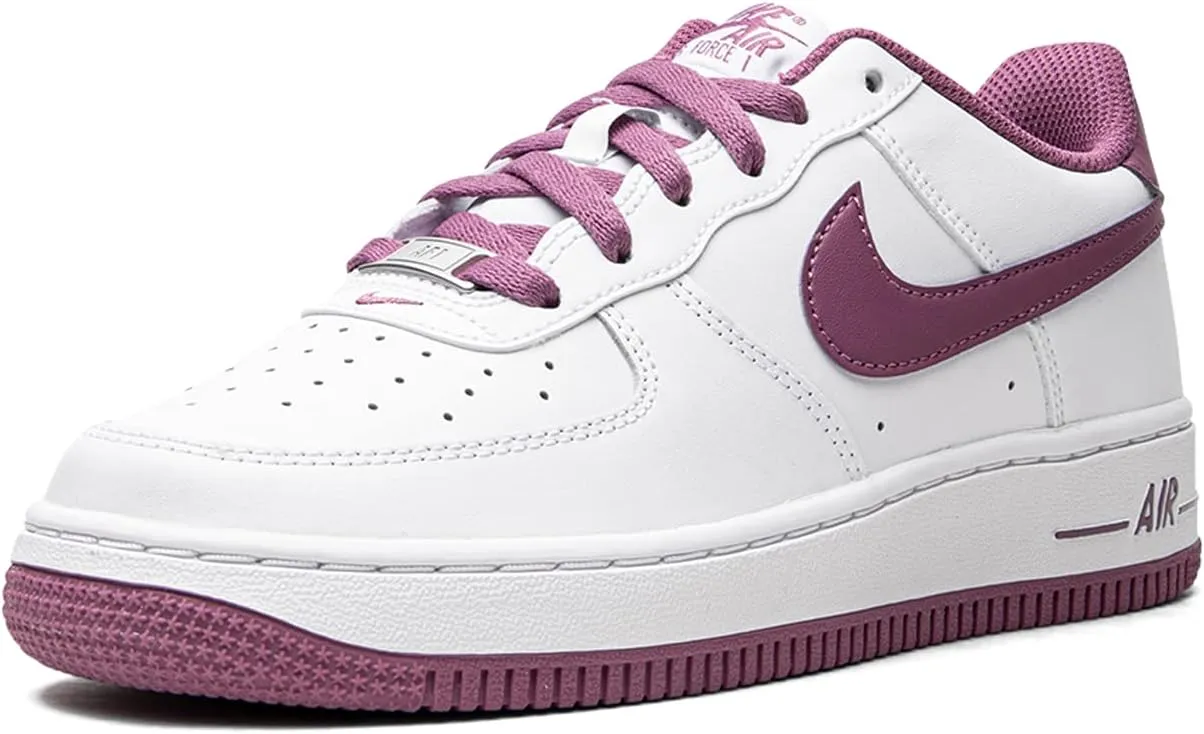 Nike Youth Air Force 1 Low DH9600 101 White Mauve - Size