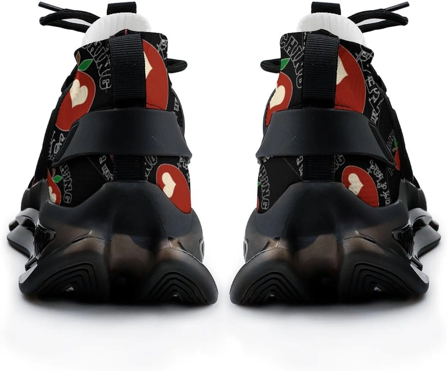 Nursing A Work of The Heart Walking Shoes for Men Lightweight Tennis Fashion Elastic Sports Shoes Cushion Basketball Shoes