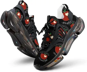Nursing A Work of The Heart Walking Shoes for Men Lightweight Tennis Fashion Elastic Sports Shoes Cushion Basketball Shoes