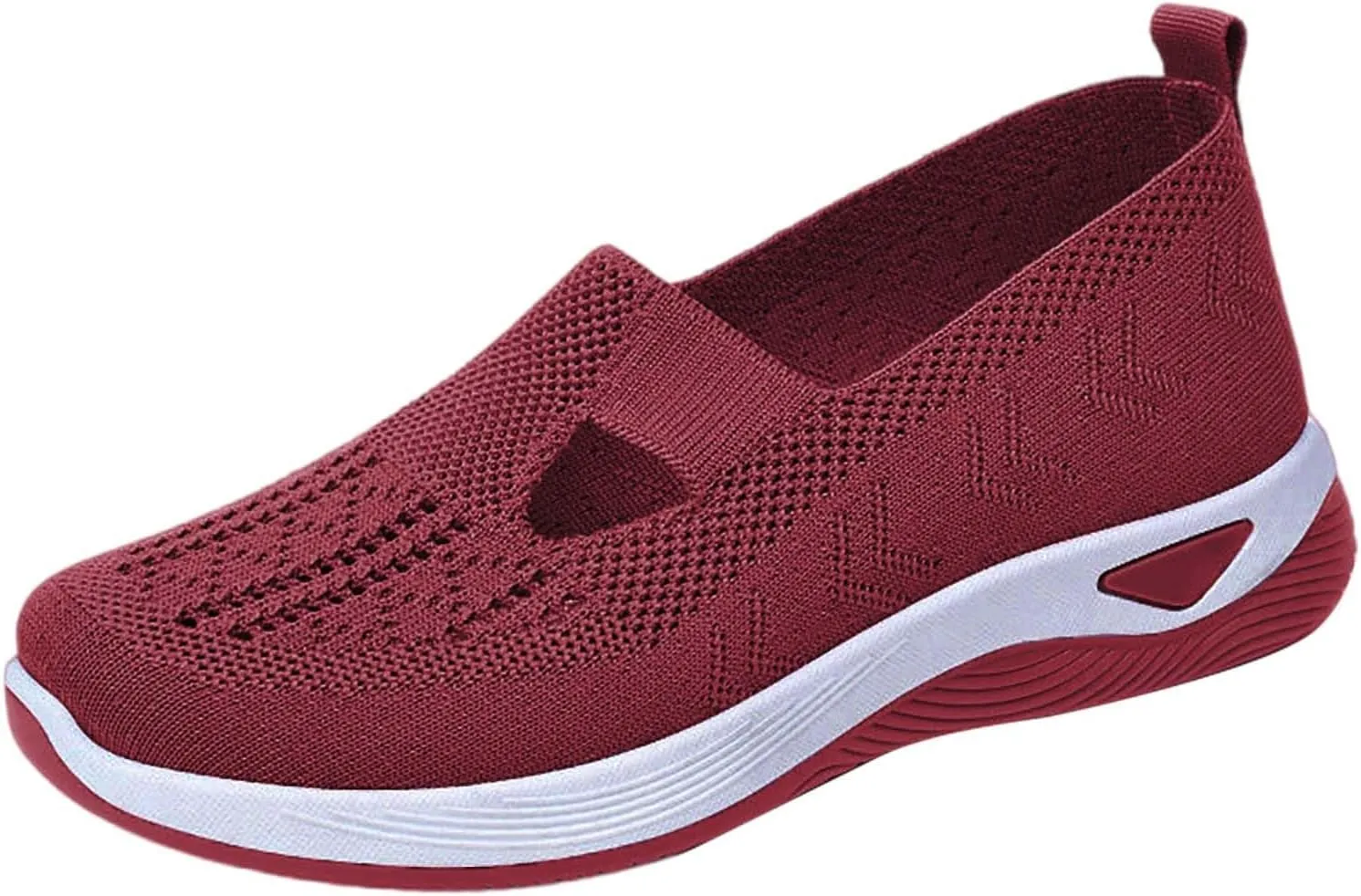 Orthopedic Slip On Loafers for Women with Arch Support Comfortable Walking Shoes Casual Sneakers for Plantar Fasciitis Foot Heel Pain Relief Swollen Feet