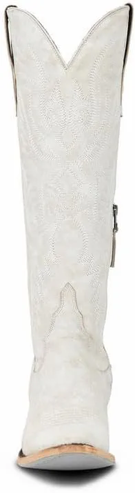 Over the Knee Cowboy Boots for Women Adjustable Thigh High Cowgirl Boots