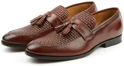 Pair of Kings Mens ACE Formal Loafers - ACE Mens Whiskey Dress Loafers
