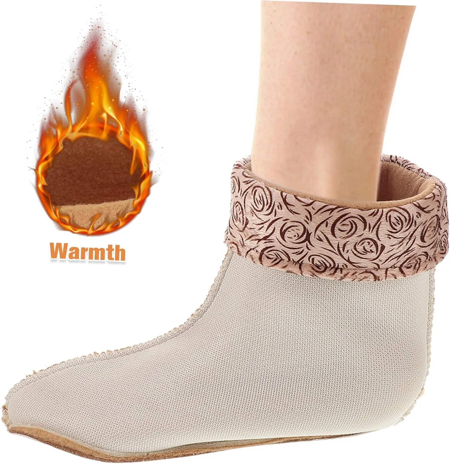 POPETPOP Boot Warmer Boots for Women Hunter Socks for Rain Boots Hunter Boot Liners Winter Socks Boot Liners for