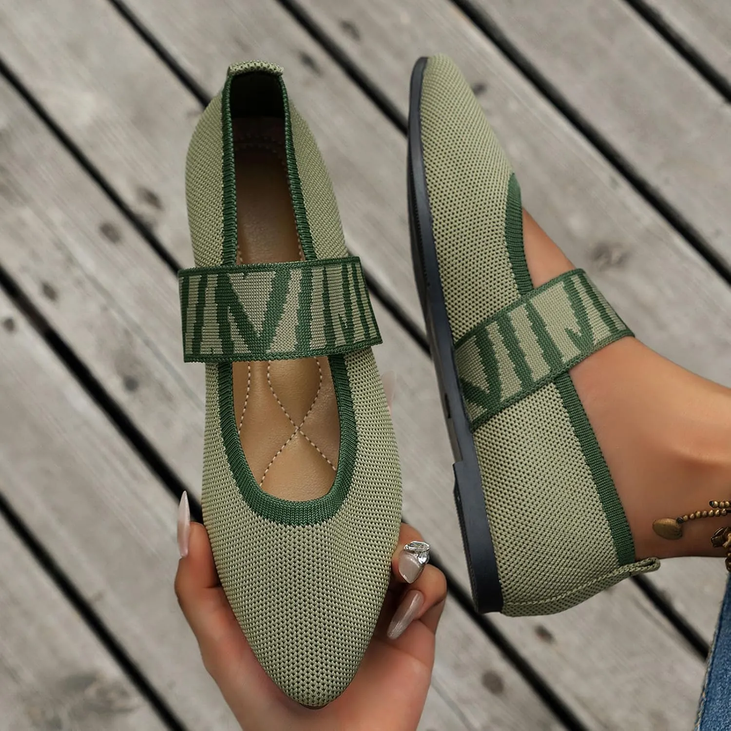 Pretty Ballerinas Women's Balerina Shoes Medieval Flat Summer Shoes Girls Comfortable Velvet Sandals Women