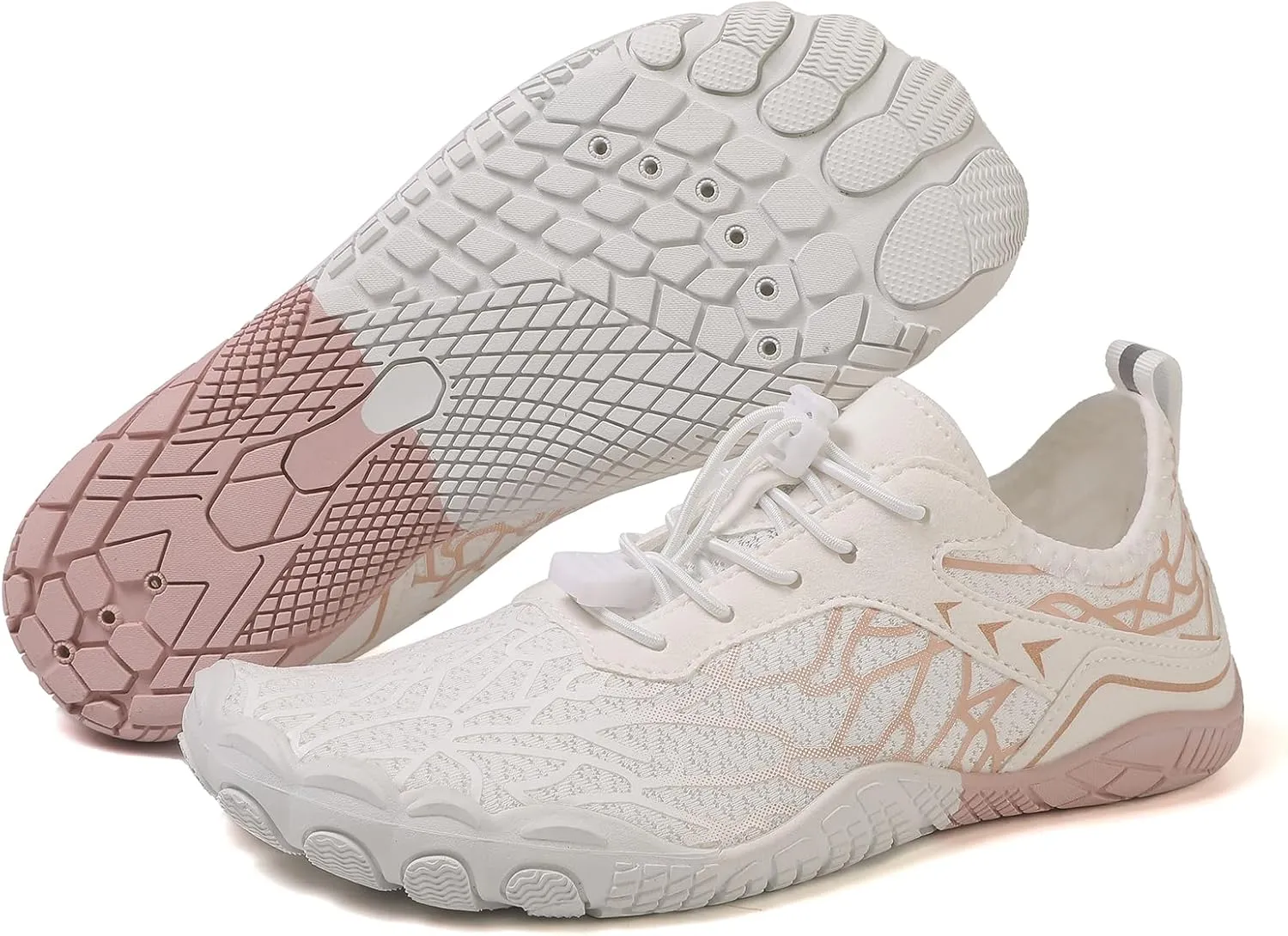 Pro Hike Barefoot Shoes for Women Footwear Barefoot Shoes with Wide Toe Box, Healthy & Non-Slip Breathable Beach Shoes Men Surf Hiking Walking Shoes Unisex