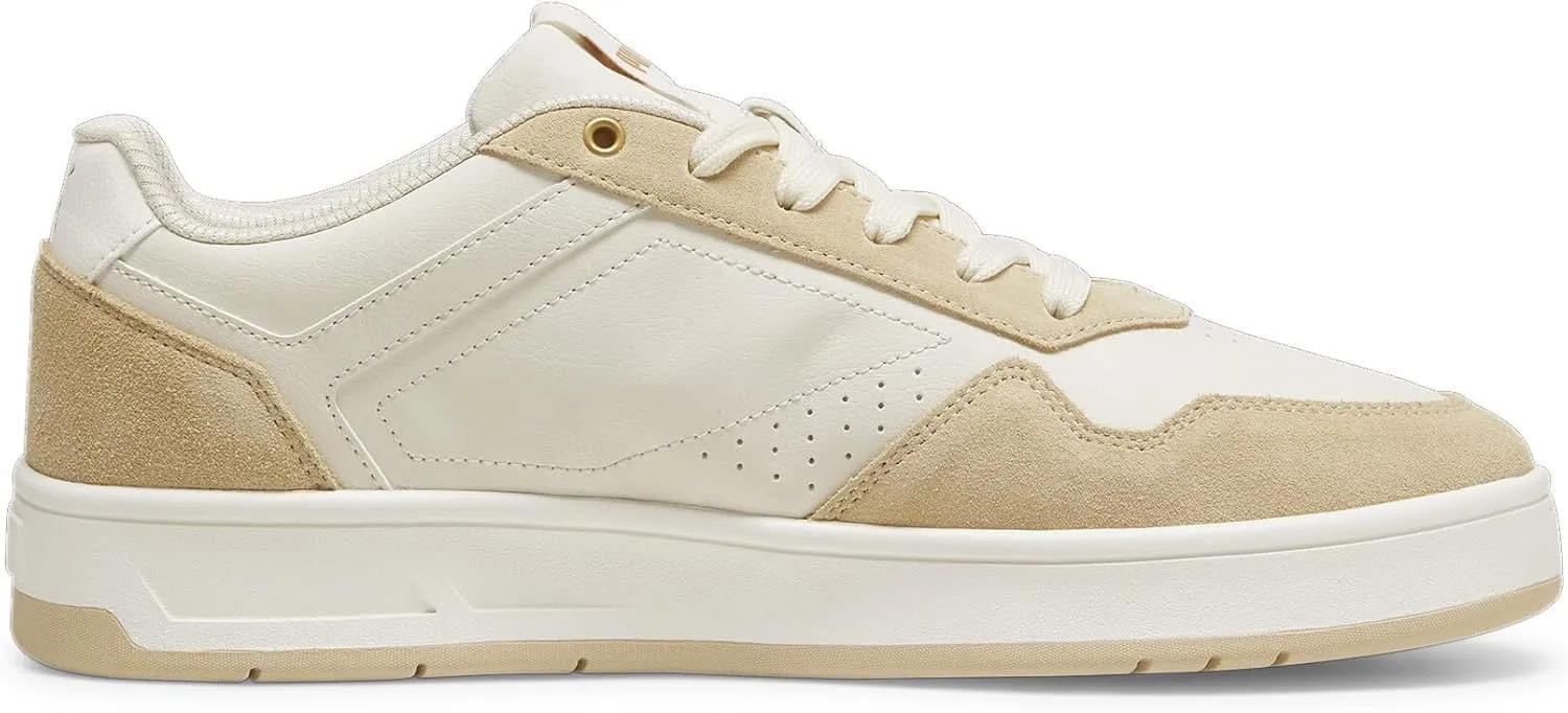 PUMA Men's Court Classic Shoes, Alpine Snow-Toasted Almond, 11.5