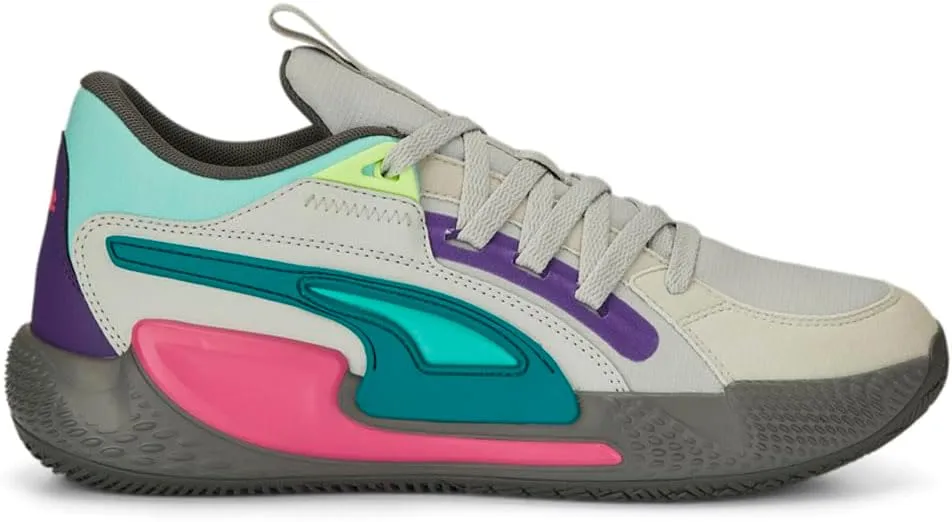 PUMA Mens Court Rider Chaos Daytona Basketball Sneakers Shoes Court - Grey - Size 6 M