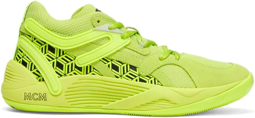 PUMA Mens MCM X TRC Blaze Court Basketball Sneakers Shoes Court - Green - Size 13 M
