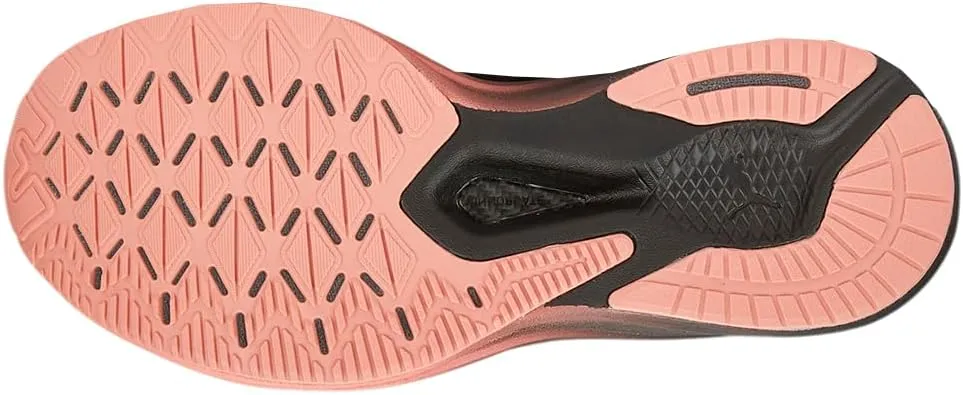 PUMA Womens Deviate Nitro Elite Carbon Running Sneakers Shoes - Black