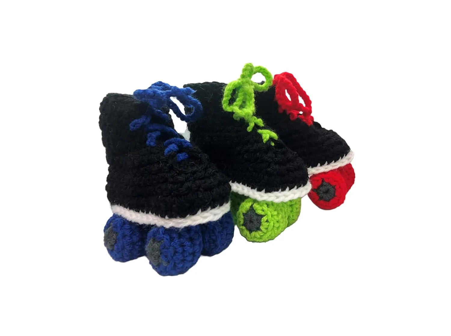 Racing Style Roller Skate baby booties (Orange)