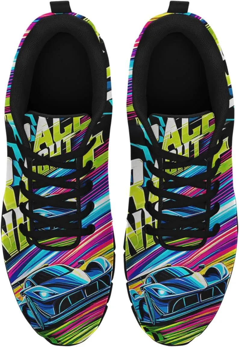 Racing Summer Night Men Women Fashion Sneakers Breathable Casual Comfortable Walking Shoes
