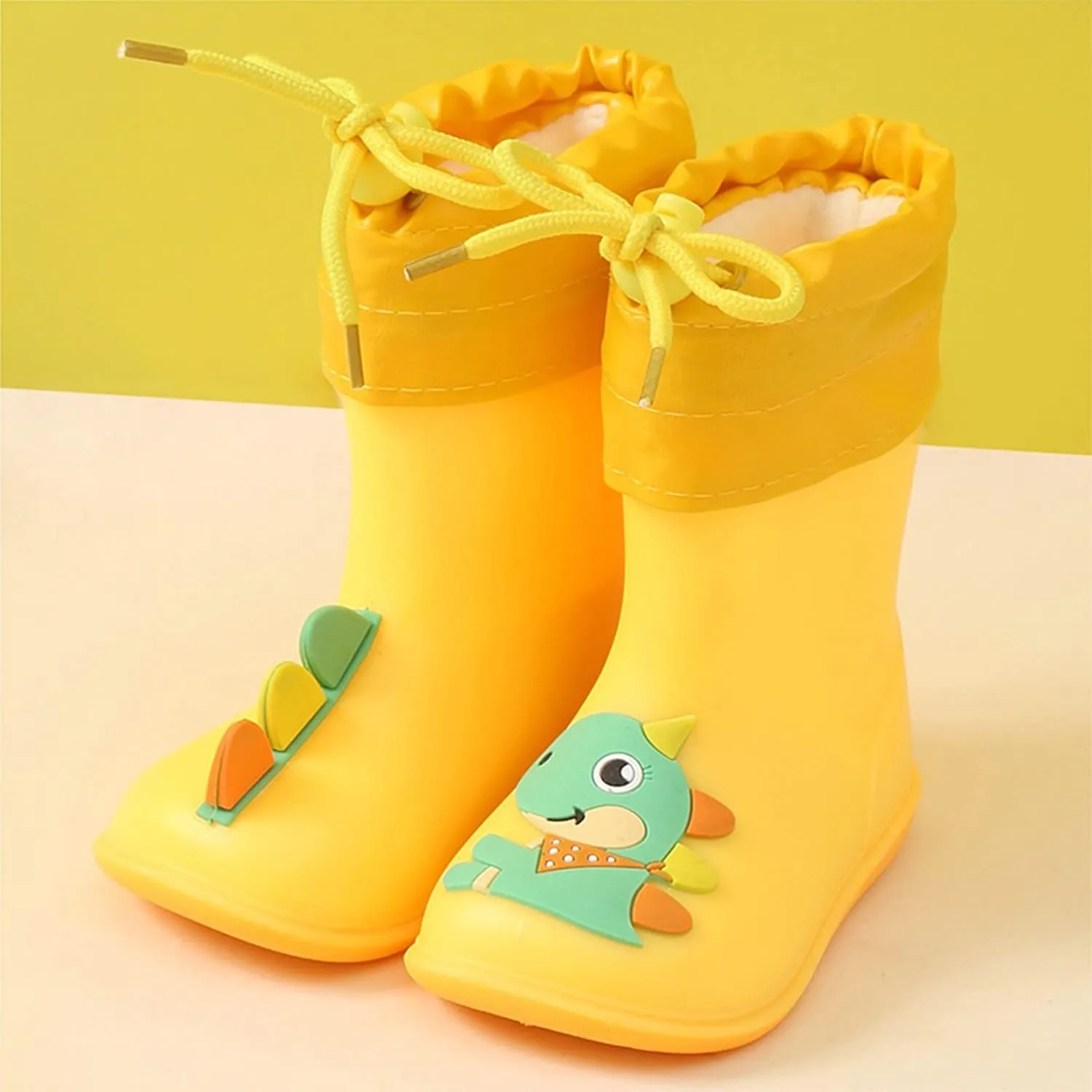 Rain Boots Baby Colorful Plush Children Water Shoes EVA Kids Rain Boots Tall Rain Boots For Girls Girls Rain Boots