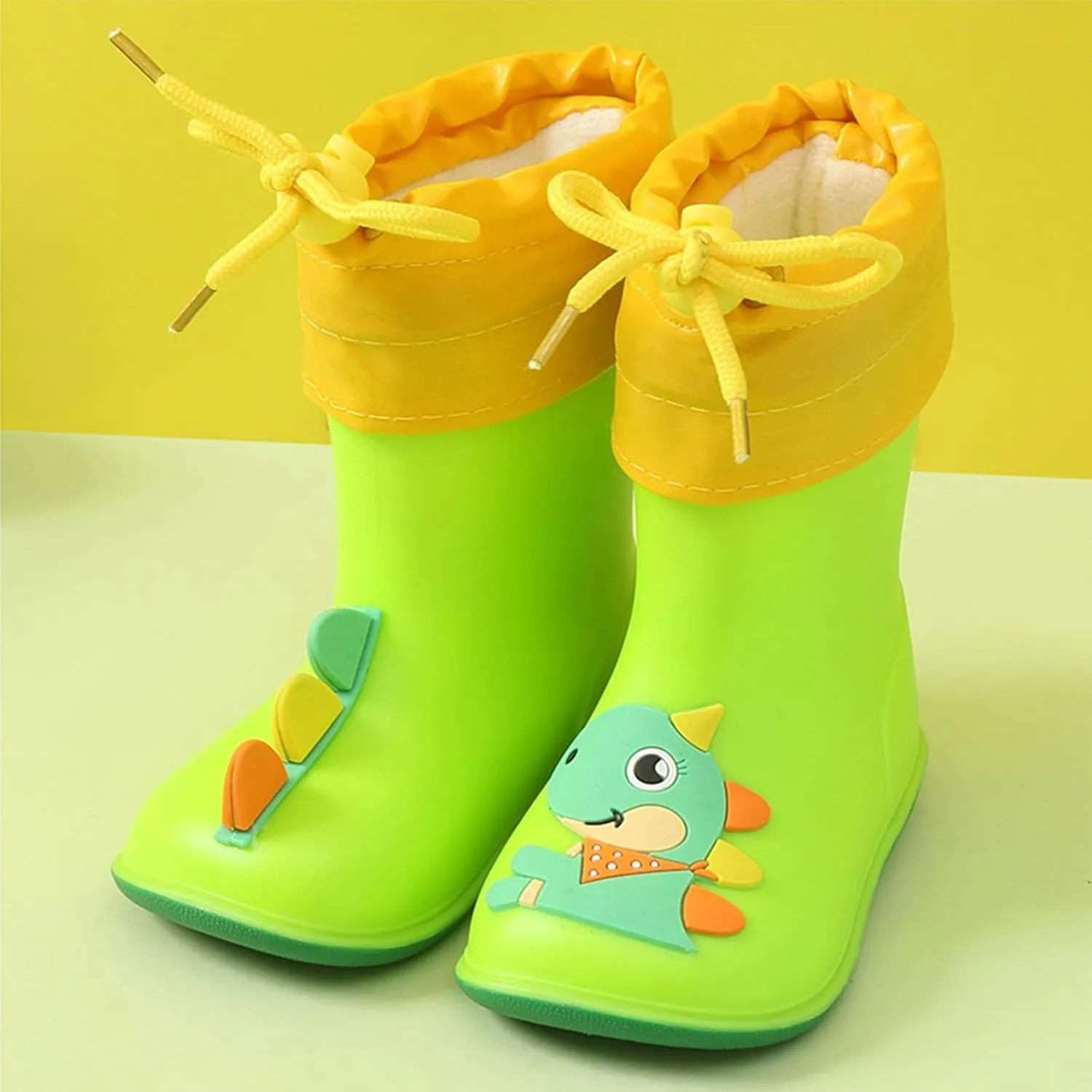 Rain Boots Baby Colorful Plush Children Water Shoes EVA Kids Rain Boots Tall Rain Boots For Girls Girls Rain Boots