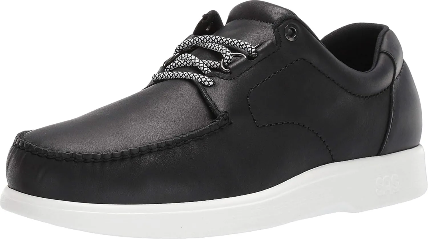 SAS Men's, Bouttime Lace-Up Matte Black