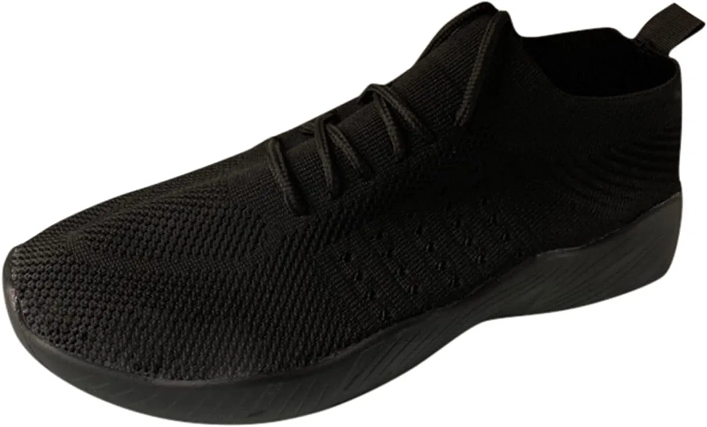 SBGMoSJ Women Sneakers Black Tenis Ortop??Dicos para Mujer para Caminar Extra Wide Gym Shoes for Women Running Shoes Womens Lightweight Fashion Sport Sneakers Black Slip On Shoes Women Size 11