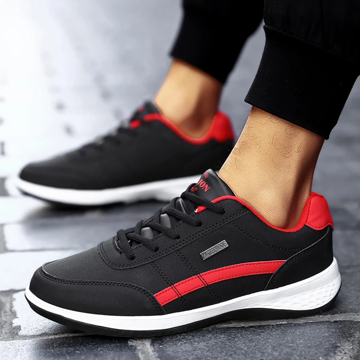 SBGMoSJ Womens Casual Sneakers Wide Casual Slip On Shoes for Women 2023 Womens Wide Width Sneakers Slip Ons Bowling Shoes Women 8.5 Slip On Black Non Slip Tennis Shoes Woman