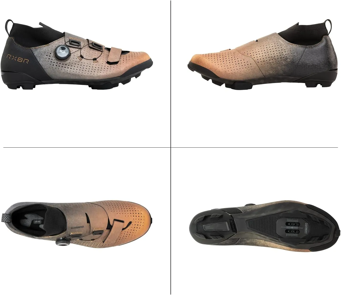 SHIMANO SH-RX801R Mens Ultralight 3  Season Gravel Racing Shoe