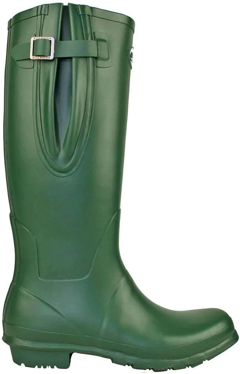 Shires Rockfish Adj Matte Tall Wellington Boot 6 Racing