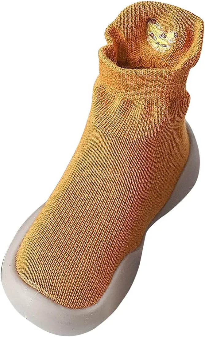 Shoes for Girls,Newborn Shoes for Girls Sock Shoes Non-Slip Prewalker Shoes Breathable Home Girls Shoes 0-4 Years