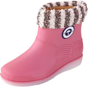Short Rain Boots for Women Men Waterproof Non-Slip Rain Boots for Outdoor Anti-Slipping Fishing Garden