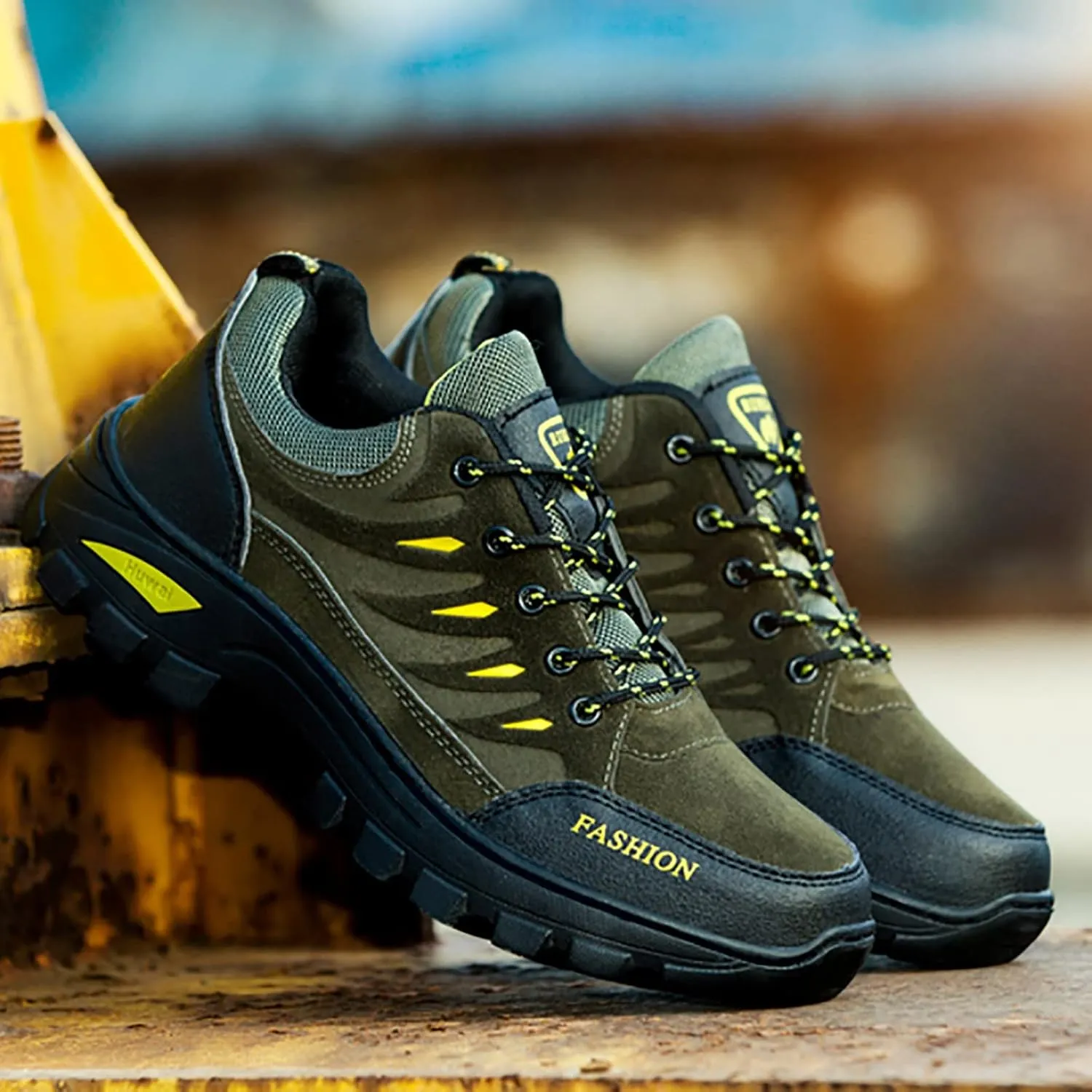 Slip on Shoes for Men Gym Shoes Men's Casual Sneakers Mesh Breathable Walking Shoes Blue Tennis Shoes for Men