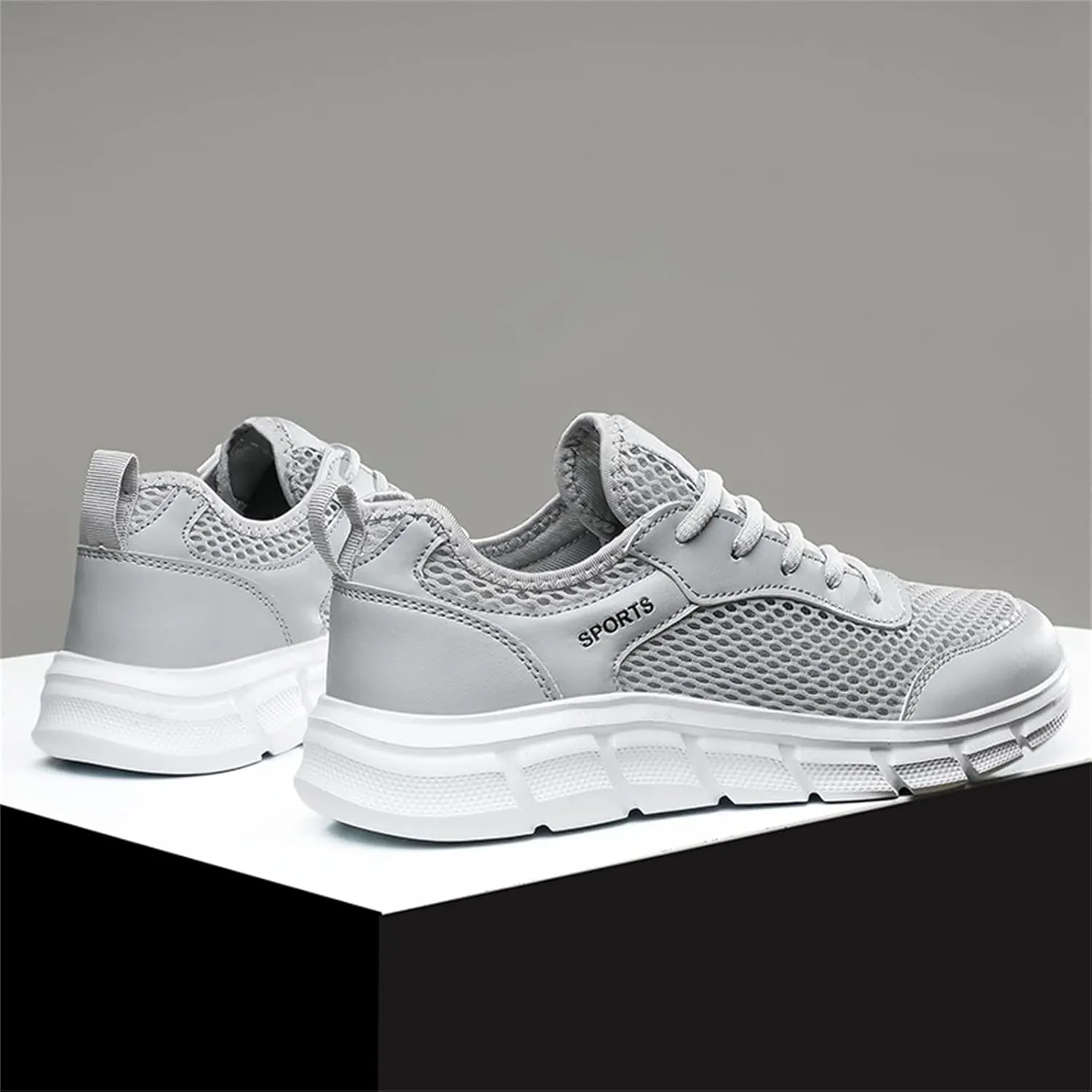Sneakers for Men Mens Walking Shoe Men's Comfortable Light Weight Slip on Shoes Men's Fashion Sneakers