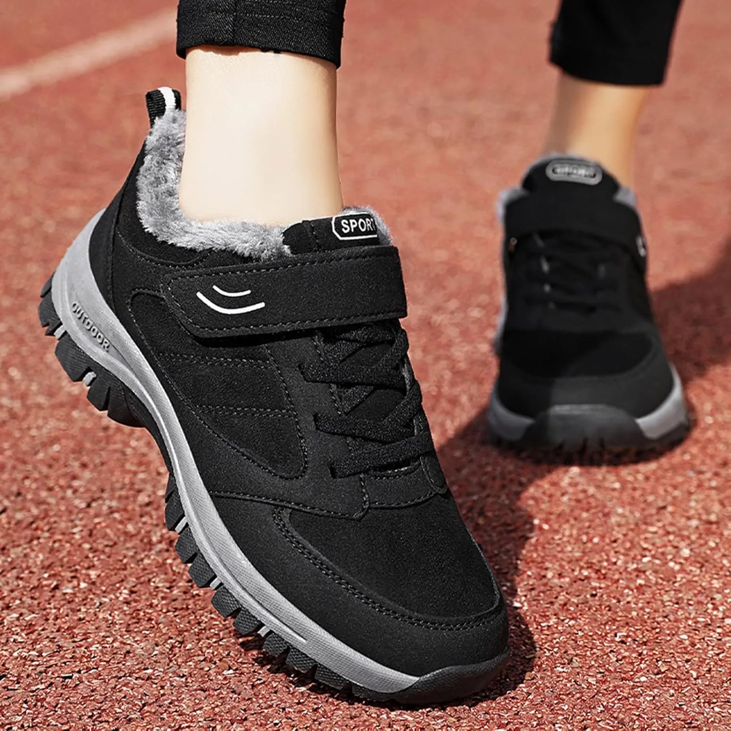 Snow Boots for Women Warm Winter Boots Anti-Slip Comfortable Ankle Boots Cold Weather Boot Walking Shoes for Men
