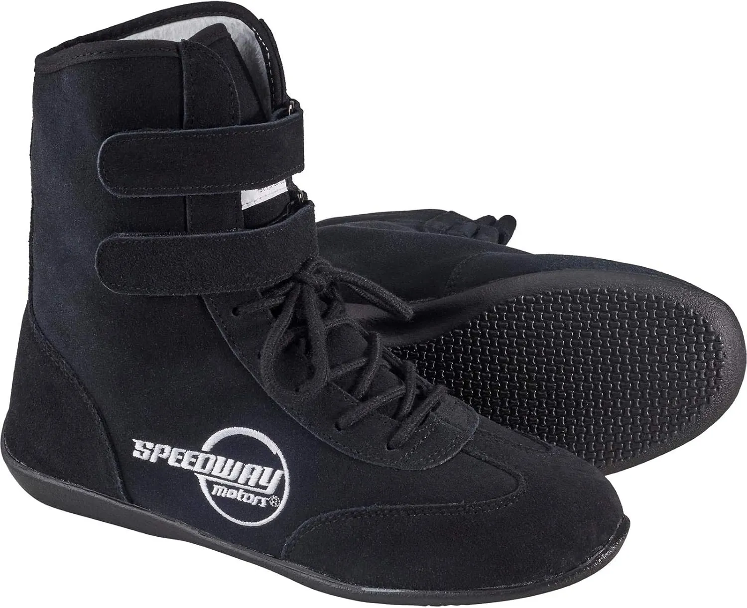 Speedway Motors Red Hightop Racing Shoes, 11.5, SFI 3.3/5, Flexible Leather