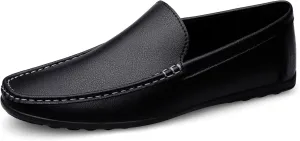 Summer Men Loafers Wedding Dress White Driving Moccasins Footwear Man Casual Shoes Leather Slip On Super Lightweight Male Shoes