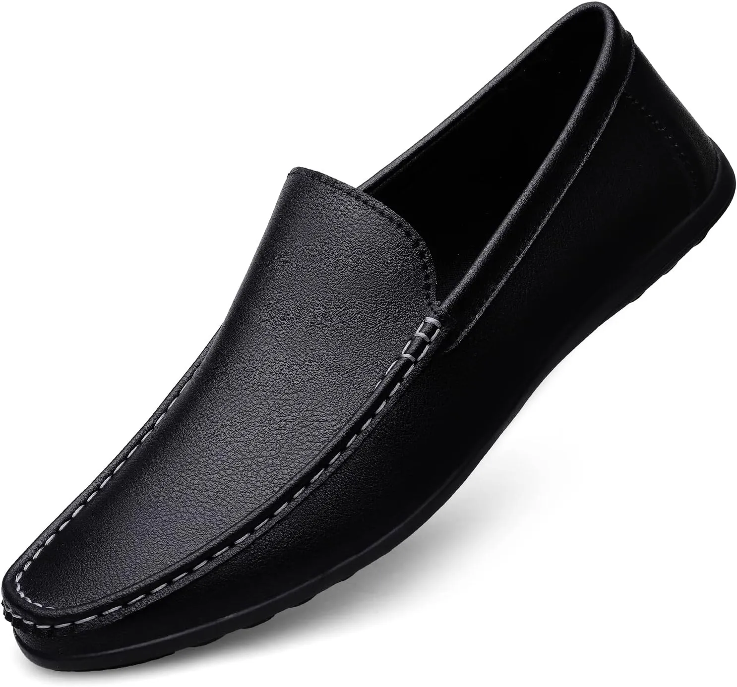 Summer Men Loafers Wedding Dress White Driving Moccasins Footwear Man Casual Shoes Leather Slip On Super Lightweight Male Shoes