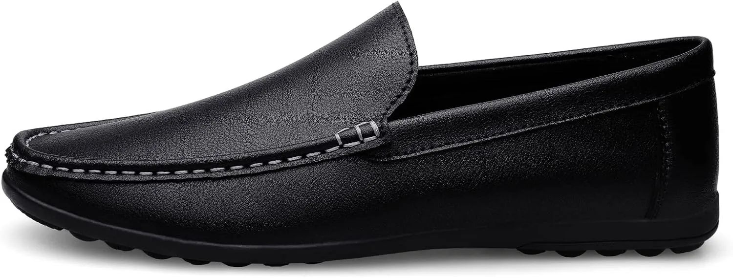 Summer Men Loafers Wedding Dress White Driving Moccasins Footwear Man Casual Shoes Leather Slip On Super Lightweight Male Shoes