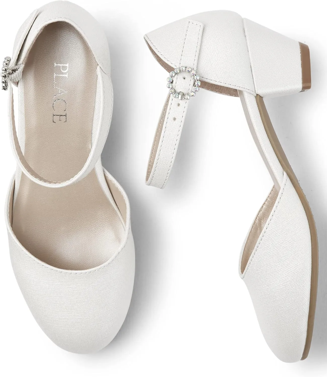 The Children's Place Girl's Low Heel Dress Pumps