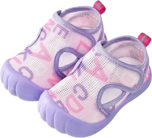 Toddler Baby Mesh Breathable Sneakers Lightweight Soft Cute Cartoon Non Slip Sport Shoes Infant Boys First Walking Shoes