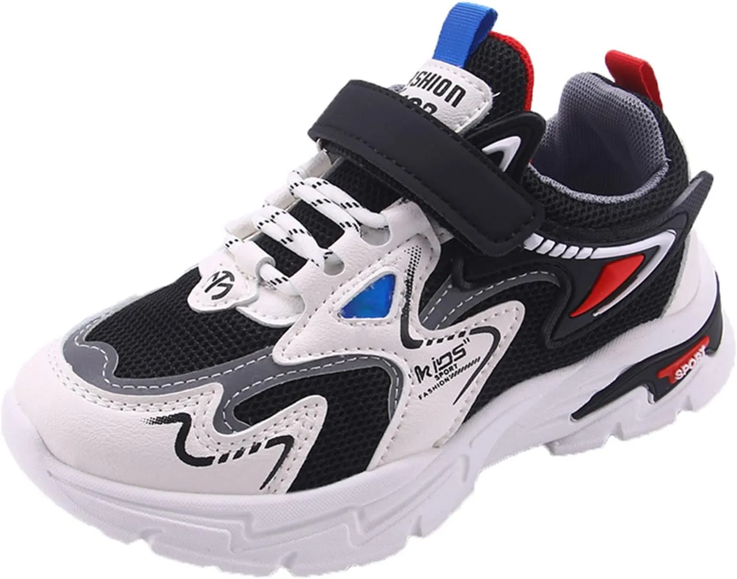 Toddler Girls Sneakers Lace up Lightweight Tennis Non Slip Kids Boys Walking Running Casual Sports Shoes
