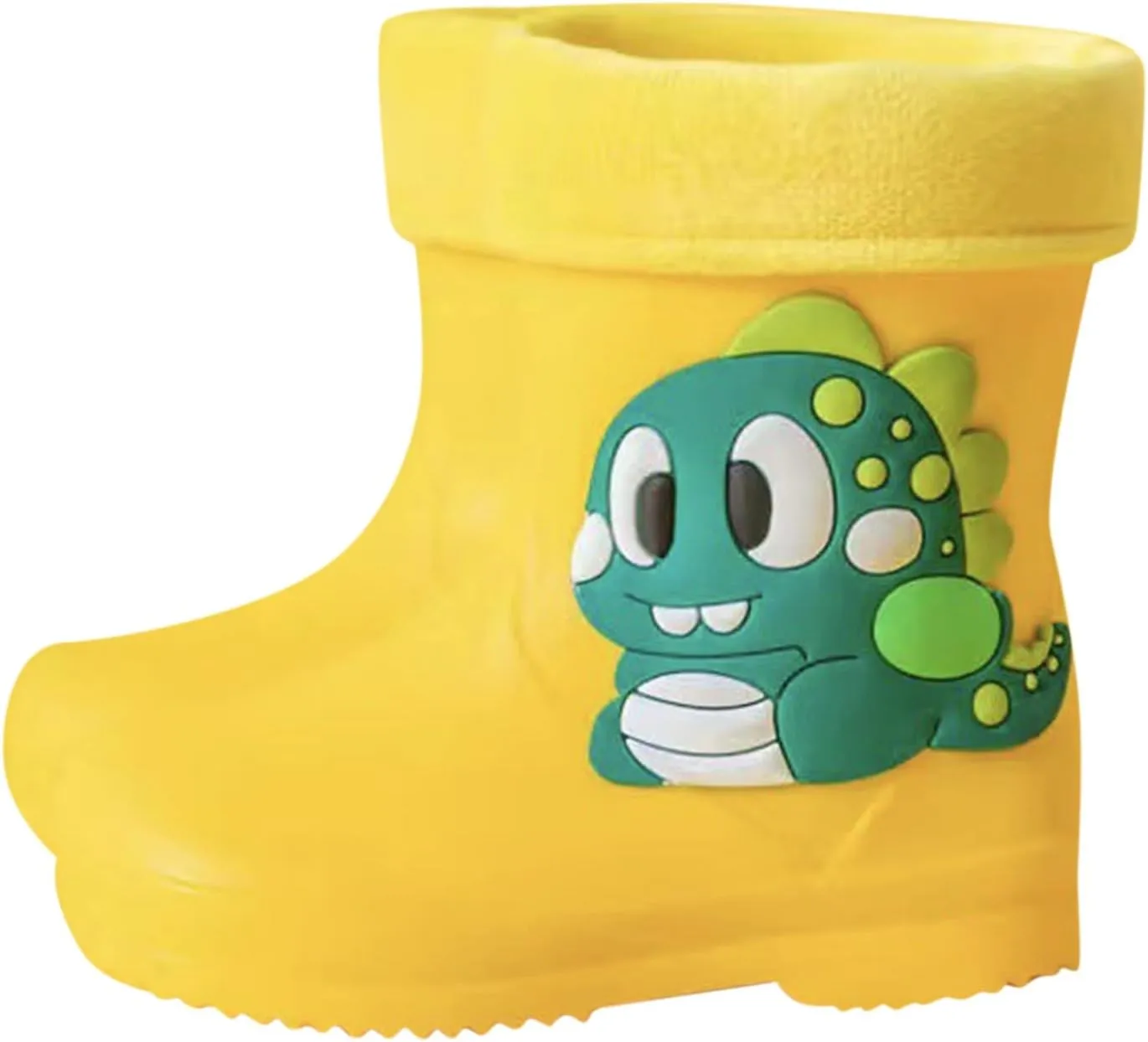 Toddler Kids Classic Rain Boots PVC Rubber Water Shoes Cartoon Dinosaur Print Fashion Boots Size 6 Toddler Girls Shoes