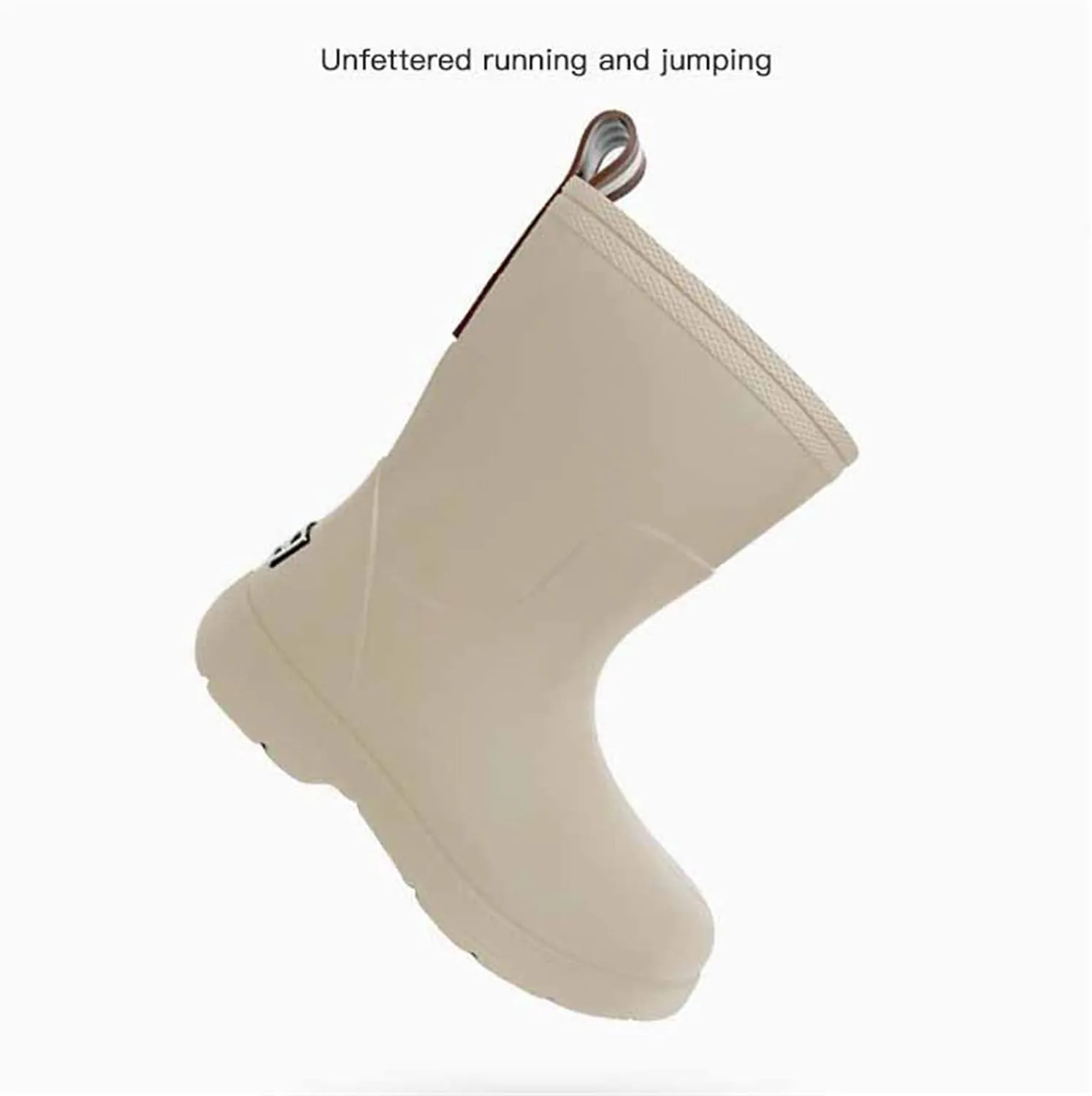 Toddler Rain Boots Baby Rain Boots Short Rain Boots For Toddler Easy-On Lightweight Waterproo?? Toddler Girl Rain Boots