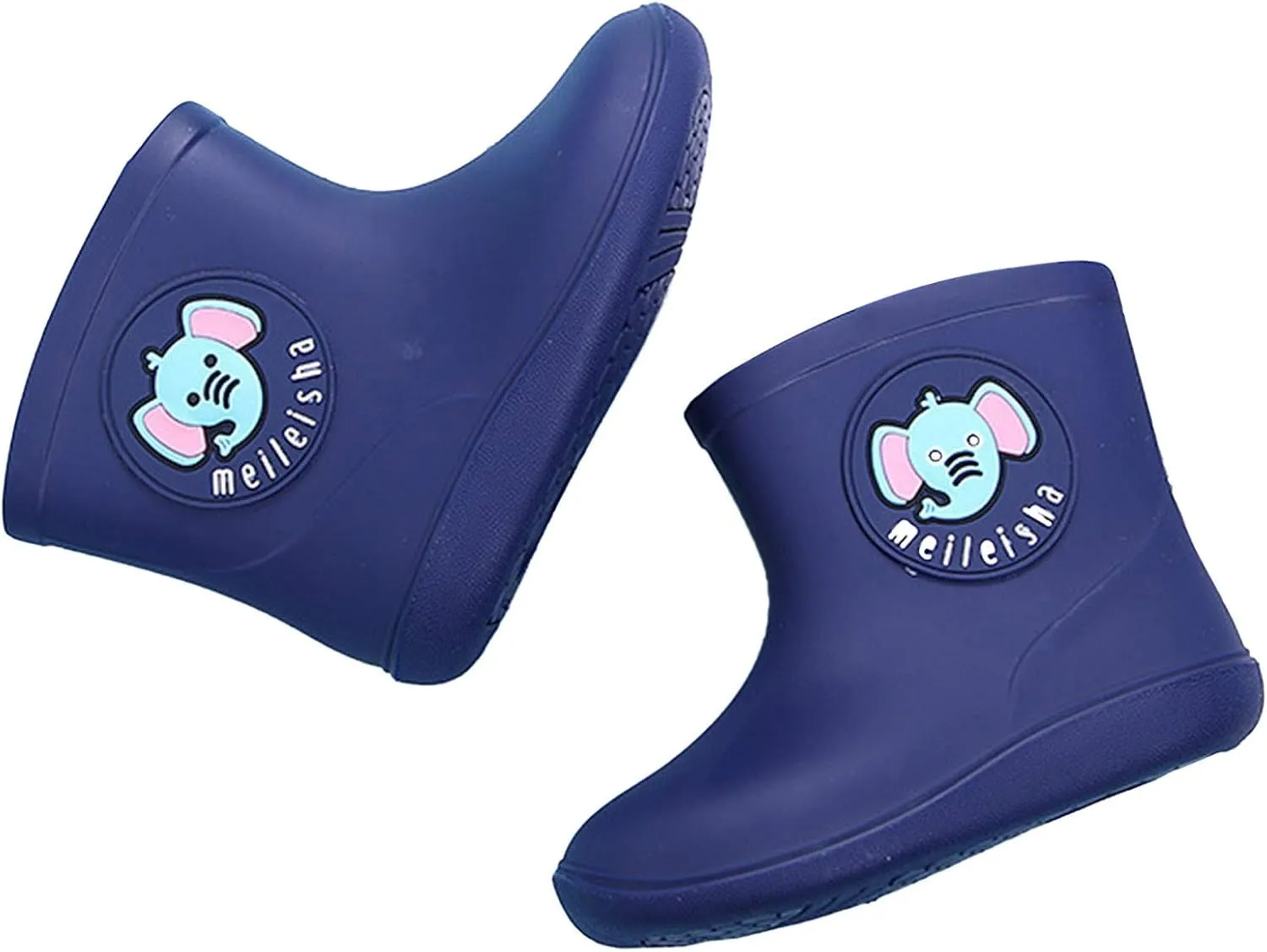 Toddler Rain Boots Baby Rain Boots Short rain Boots for Toddler Lightweight Waterproof Rubber Rain Shoes