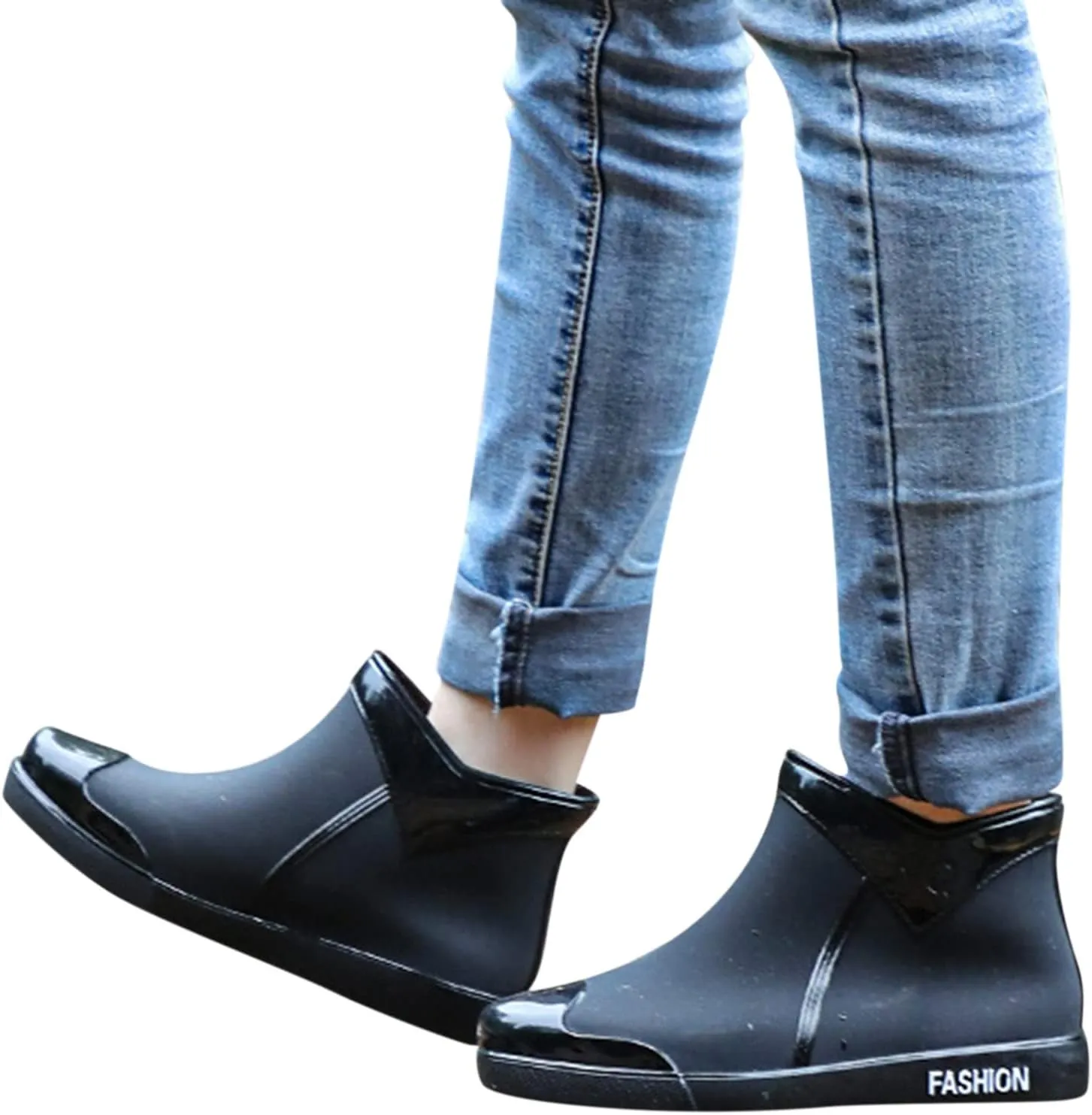 Toddler Rain Boots for Boys Girls Kids Rain Shoes Lightweight and Baby rain boots with Easy 4c Rain Boots