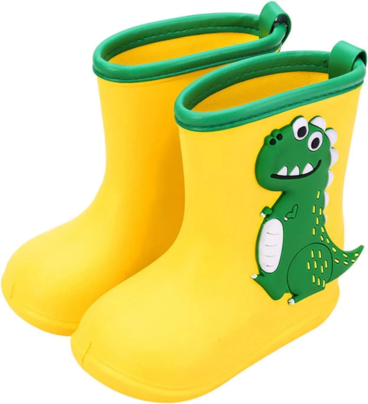 Toddler Rain Boots Kids Baby Cartoo Rubber Waterproo Rain Non-Slip Shoes Rain Boots Unisex-Child Outdoor Rain Boots
