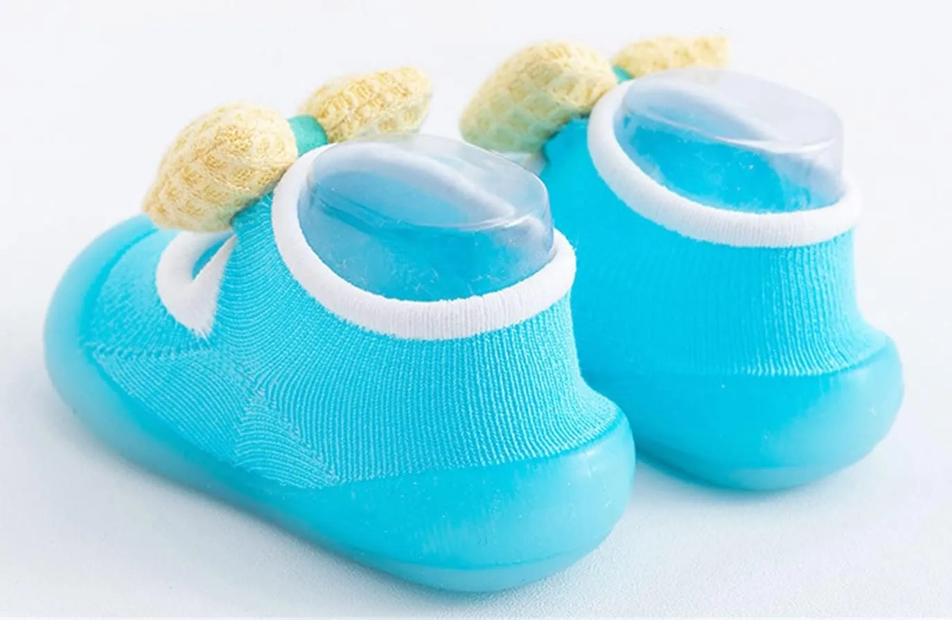 Toddler Sock Shoes Kids Infant Newborn Baby Boys Girls Shoes First Walkers Cute Bowknot Soft Antislip Sock Shoes B