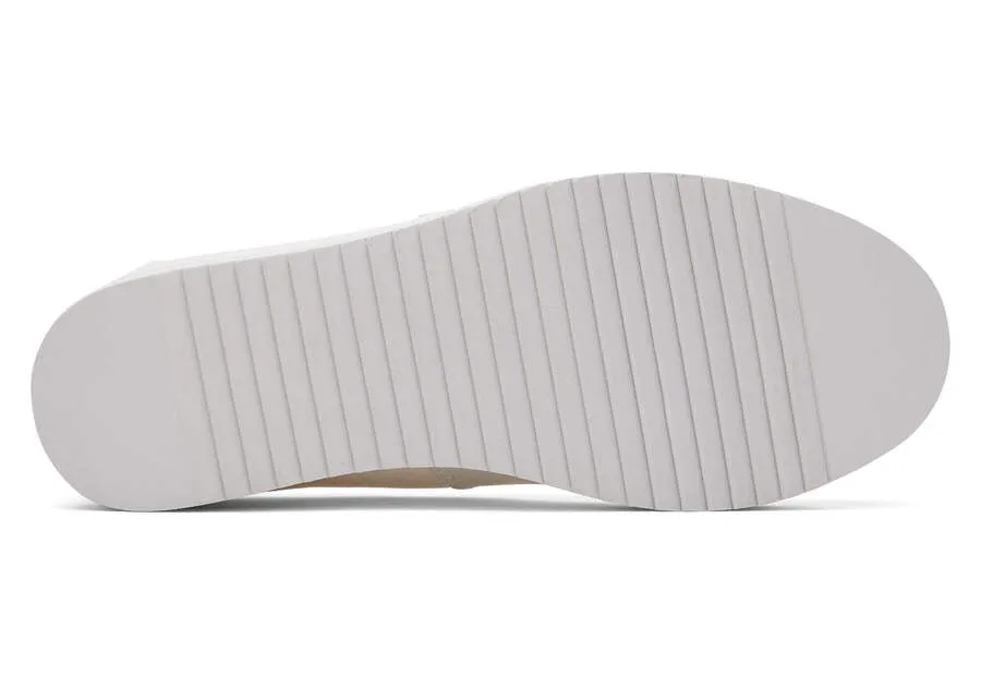 TOMS Womens Alpargata Midform Espadrille - White