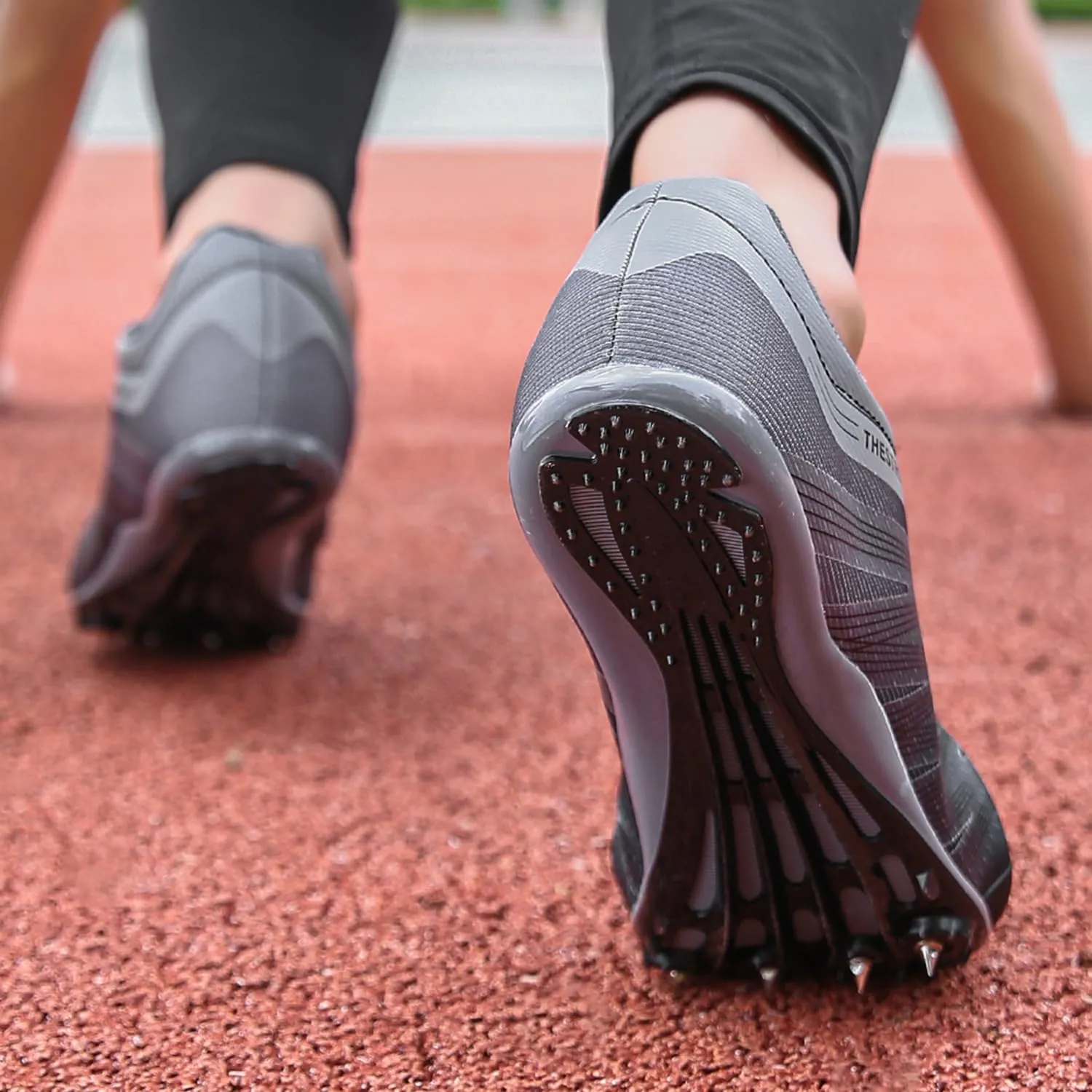 Track and Field Shoes Men Women Kids Spikes Sneakers Track Race Jumping Sneakers Girls Professional Running Nail Spikes Shoes Boys